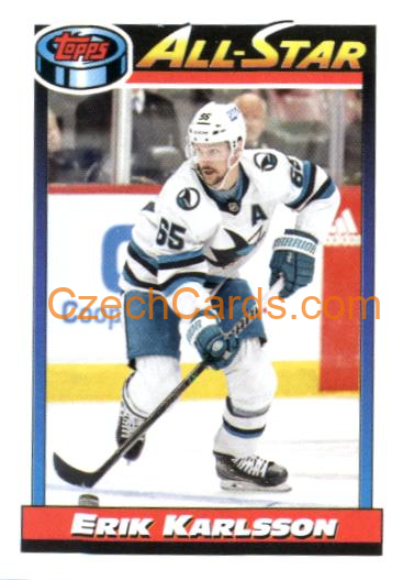 Erik Karlsson 2023/24 Topps NHL sticker #611
