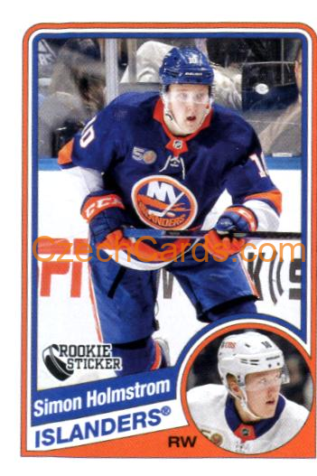 Simon Holmstrom RC 2023/24 Topps NHL sticker #622