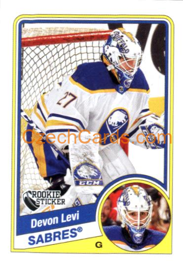 Devon Levi RC 2023/24 Topps NHL sticker #629