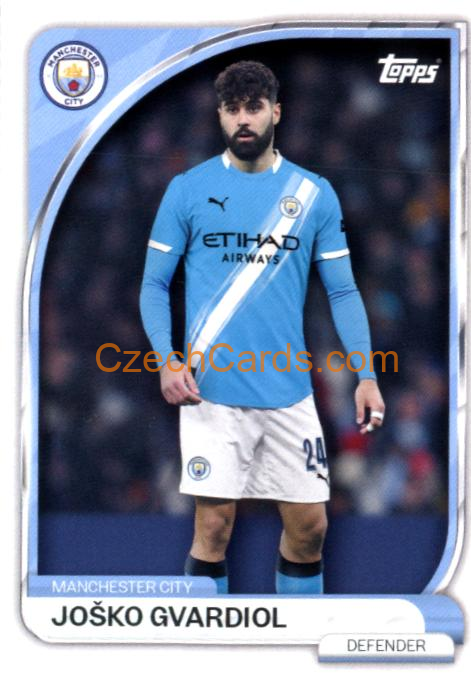 Josko Gvardiol 2025-26 Manchester City Collector Tin #4