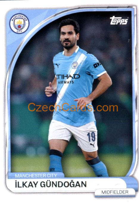 Īkay Gündogan 2025-26 Manchester City Collector Tin #6