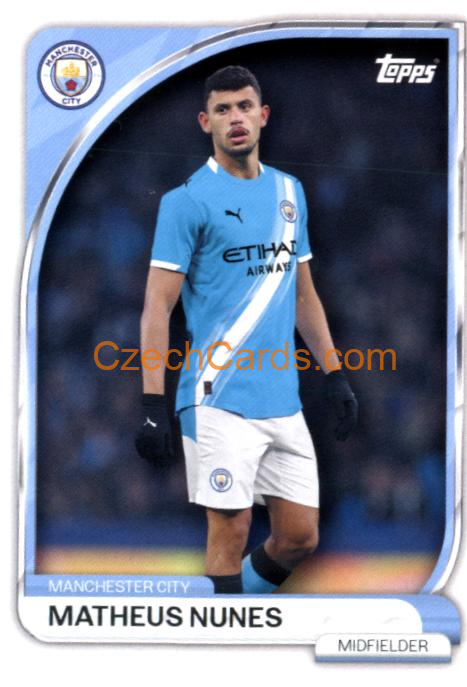 Matheus Nunes 2025-26 Manchester City Collector Tin #7