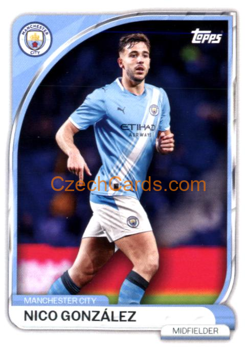 Nico Gonzàlez 2025-26 Manchester City Collector Tin #10