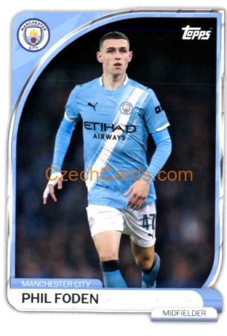 Phil Foden 2025-26 Manchester City Collector Tin #12
