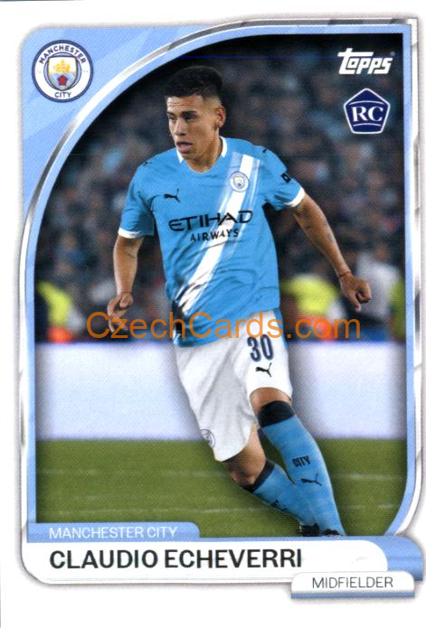 Claudio Echeverri 2025-26 Manchester City Collector Tin #13 RC
