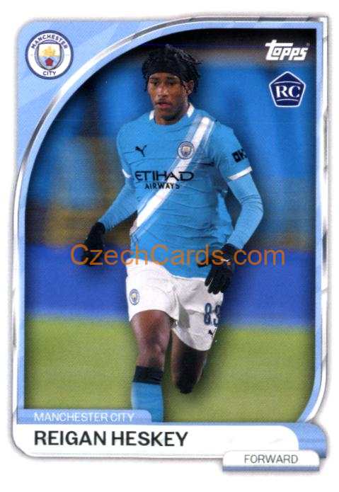 Reigan Heskey 2025-26 Manchester City Collector Tin #17