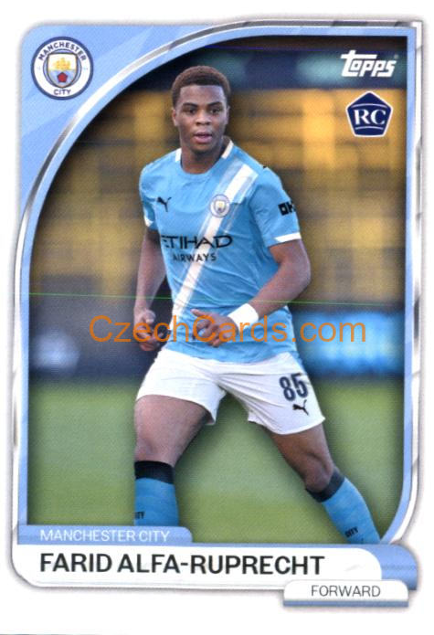Farid Alfa-Ruprecht 2025-26 Manchester City Collector Tin #18 RC