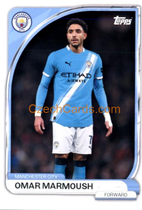 Omar Marmoush 2025-26 Manchester City Collector Tin #19