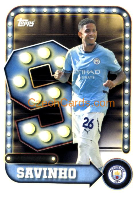 Savinho 2025-26 Manchester City Collector Tin #24