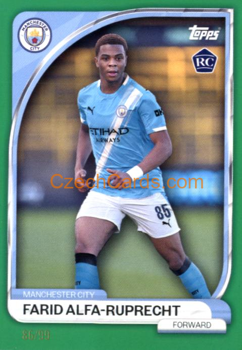 Alfa-Ruprecht 2025-26 Manchester City Collector Tin xx/99 #18 RC