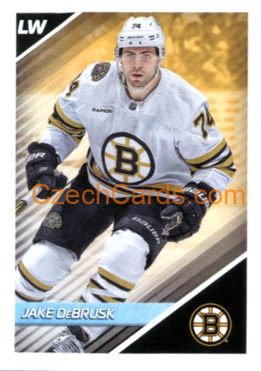 Jake DeBrusk 2024/25 Topps NHL Sticker #49