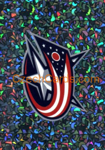 Columbus Blue Jackets Logo 2024/25 Topps NHL Sticker foil #137