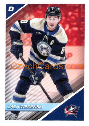 Zach Werenski 2024/25 Topps NHL Sticker #142