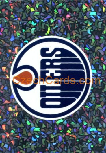 Edmonton Oilers Logo 2024/25 Topps NHL Sticker foil #188