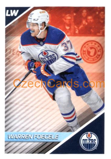 Warren Foegele 2024/25 Topps NHL Sticker #201