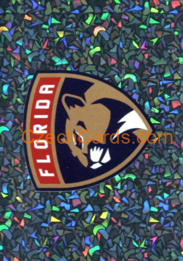 Florida Panthers Logo 2024/25 Topps NHL Sticker foil #205
