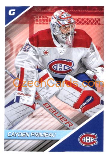 Cayden Primeau 2024/25 Topps NHL Sticker #266