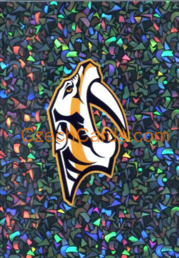 Nashville Predators Logo 2024/25 Topps NHL Sticker foil #273