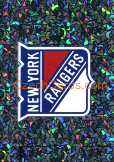 New York Rangers Logo 2024/25 Topps NHL Sticker foil #324