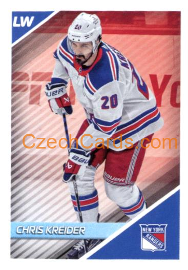 Chris Kreider 2024/25 Topps NHL Sticker #333