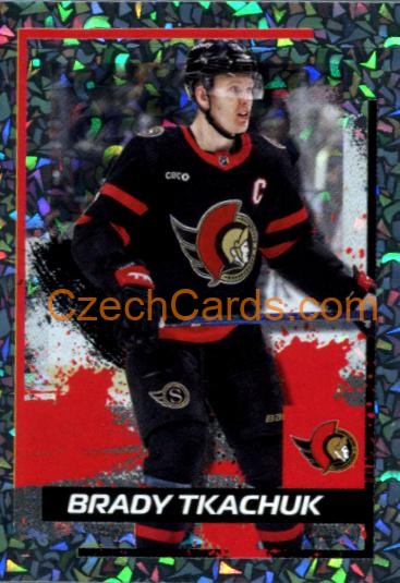 Brady Tkachuk 2024/25 Topps NHL Sticker foil #343