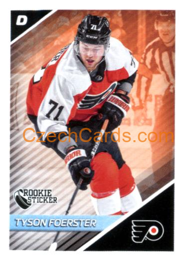 Tyson Foerster RC 2024/25 Topps NHL Sticker #374