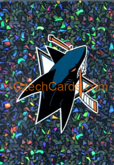 San Jose Sharks Logo 2024/25 Topps NHL Sticker foil #392