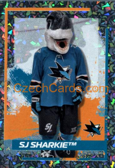 Mascot - S.J. Sharkie 2024/25 Topps NHL Sticker foil #396