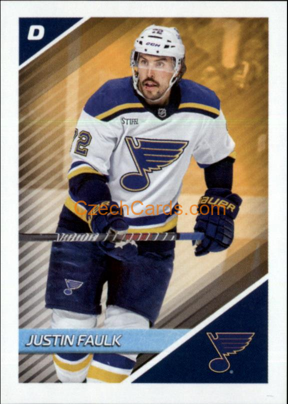Justin Faulk 2024/25 Topps NHL Sticker #437