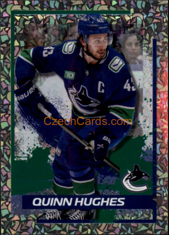 Quinn Hughes 2024/25 Topps NHL Sticker foil #480