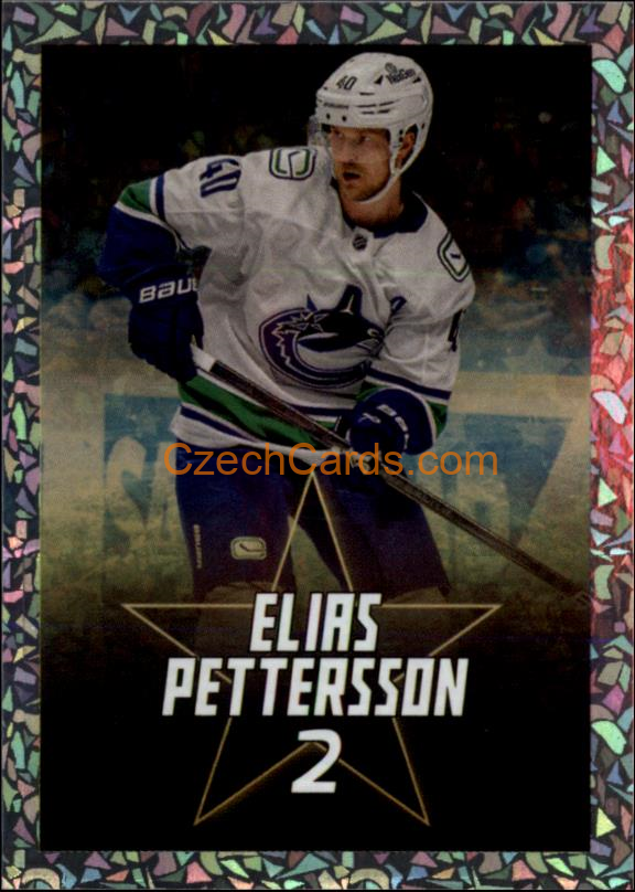 Elias Pettersson 2024/25 Topps NHL Sticker foil #603