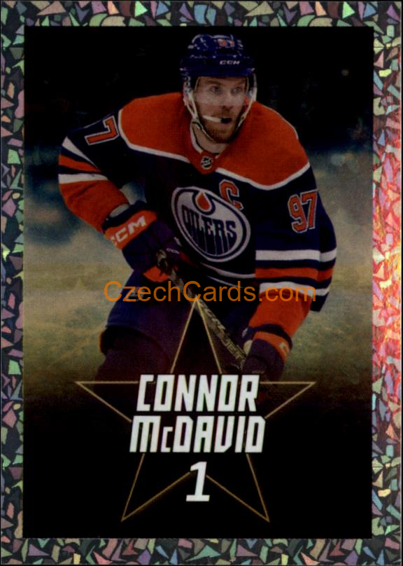 Connor McDavid 2024/25 Topps NHL Sticker foil #617