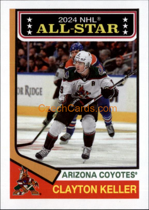 Clayton Keller 2024/25 Topps NHL Sticker #638