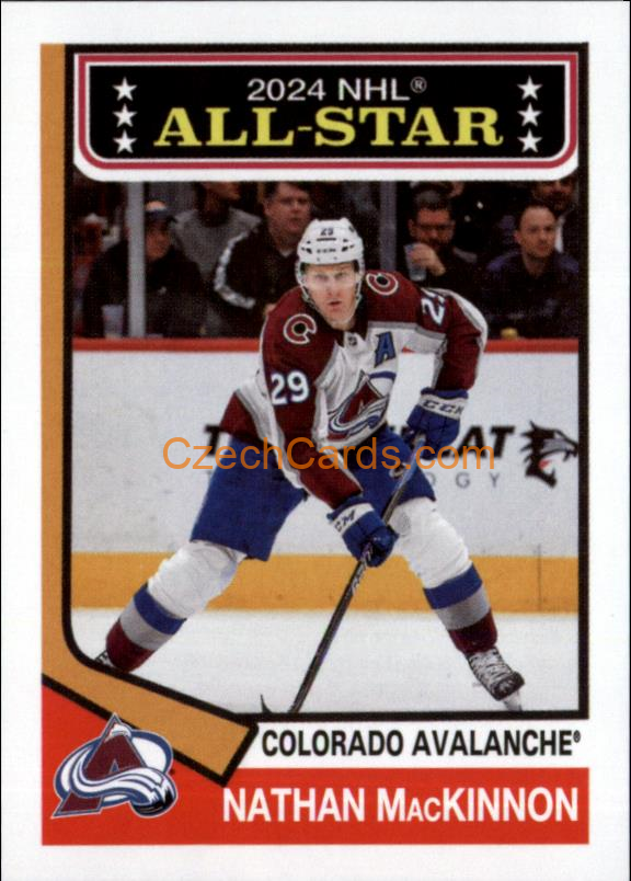 Nathan MacKinnon 2024/25 Topps NHL Sticker #644