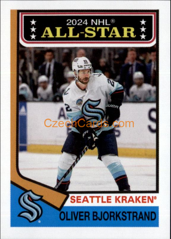 Oliver Bjorkstrand 2024/25 Topps NHL Sticker #661