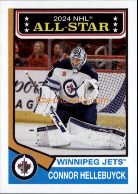 Connor Hellebuyck 2024/25 Topps NHL Sticker #668