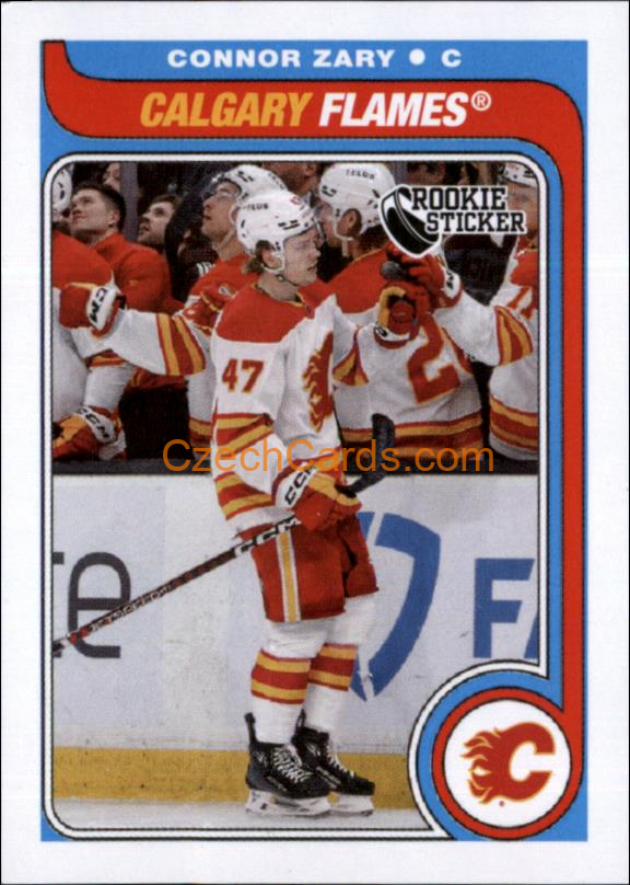 Connor Zary RC 2024/25 Topps NHL Sticker #674