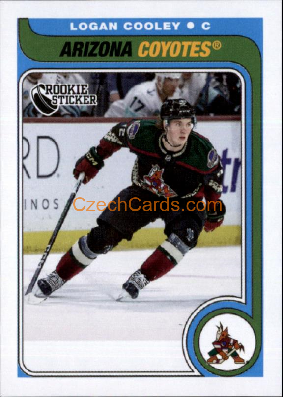 Logan Cooley RC 2024/25 Topps NHL Sticker #676