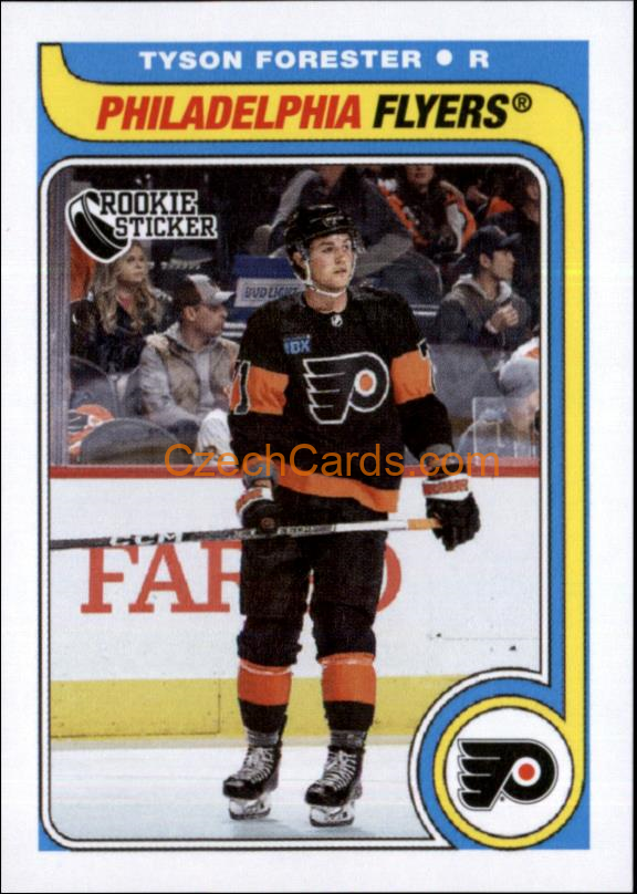 Tyson Forester RC 2024/25 Topps NHL Sticker #677