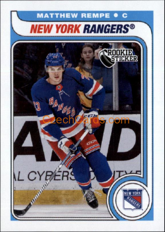 Matthew Rempe RC 2024/25 Topps NHL Sticker #688