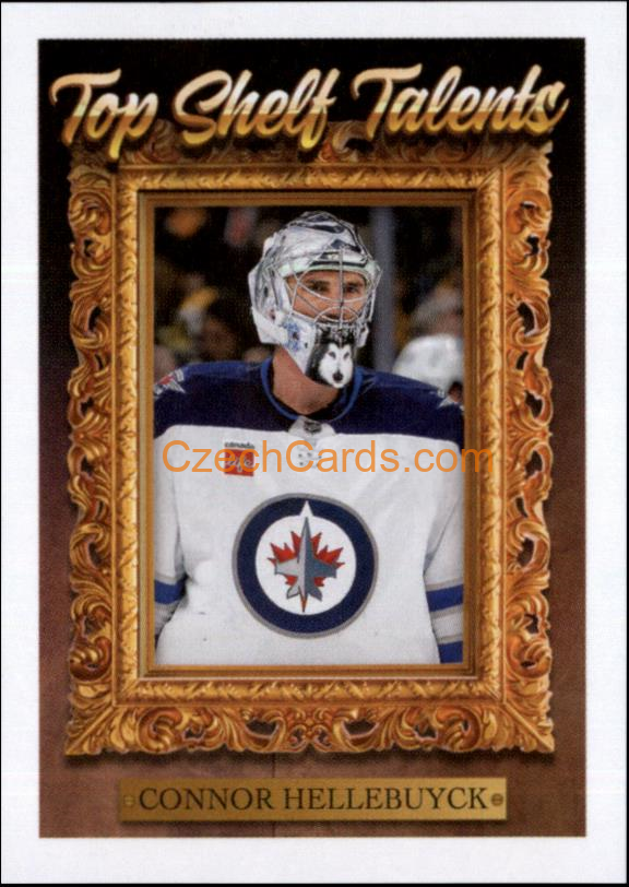 Connor Hellebuyck 2024/25 Topps NHL Sticker #697