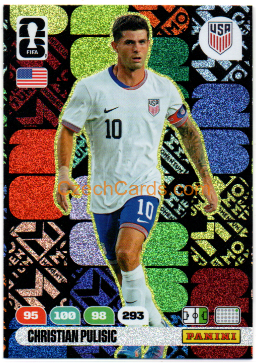 Christian Pulisic 2026 Panini FIFA World Cup Momentum Ultra Rare