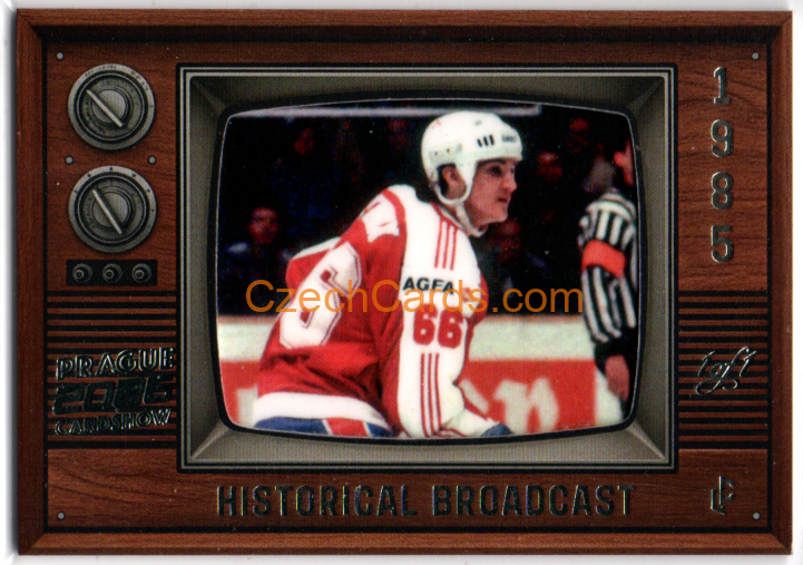 Mario Lemieux 2026 LC Prague Card Show WCH 1985 1of1 #HB-88