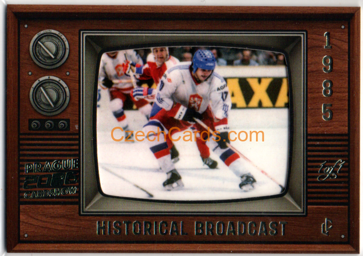 Vladimír Růžička 2026 LC Prague Card Show WCH 1985 1of1 #HB-18