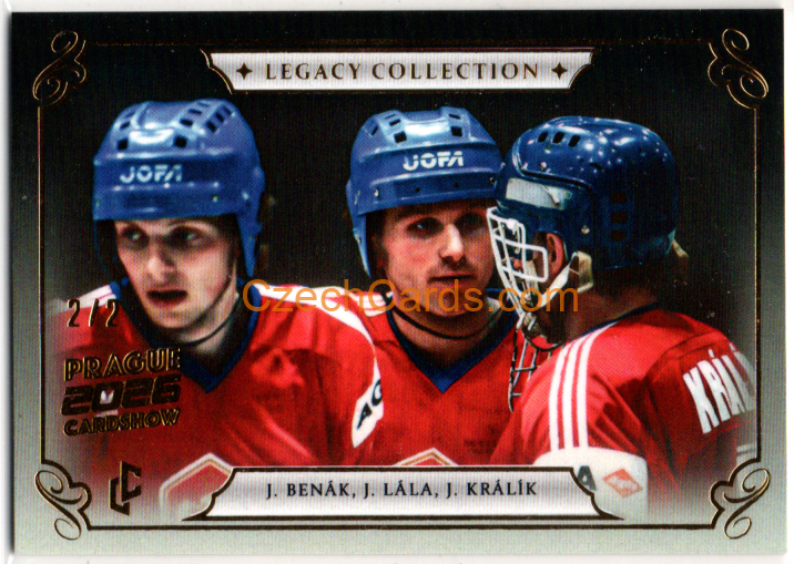 Benák, Lála, Králík 2026 LC Prague Card Show WCH 1985 2/2 #LC-74
