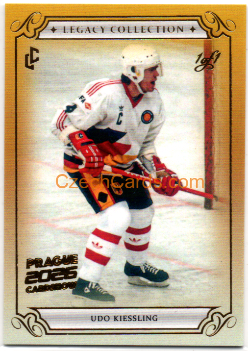 Udo Kiesslng 2026 LC Prague Card Show WCH 1985 1of1 #LC-90