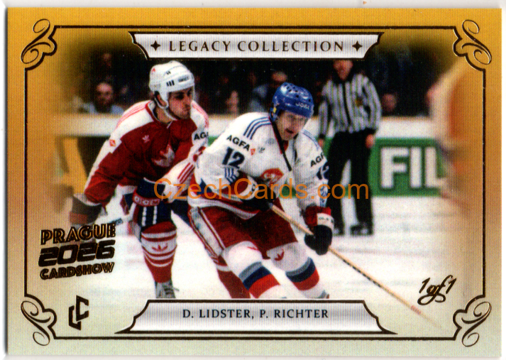 Lidster, Richter 2026 LC Prague Card Show WCH 1985 1of1 #LC-08