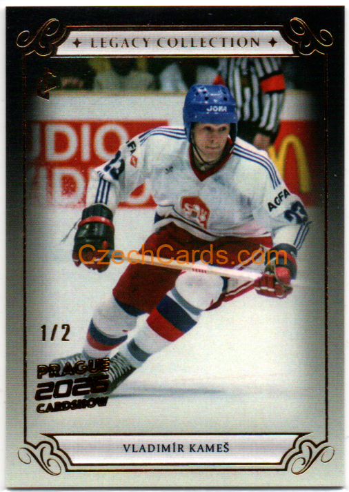 Vladimír Kameš 2026 LC Prague Card Show WCH 1985 1/2 #LC-13