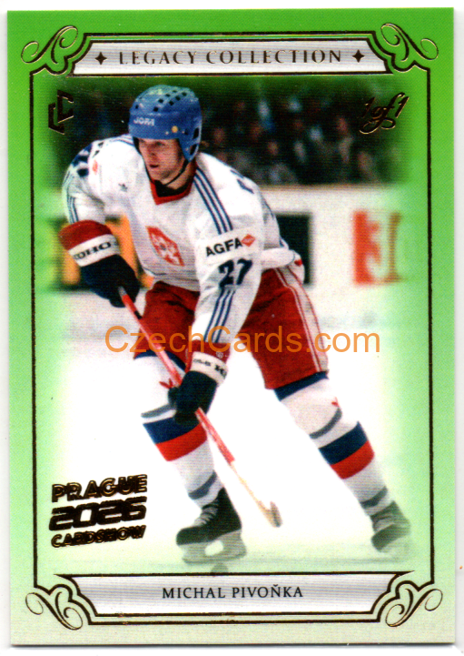 Michal Pivoňka 2026 LC Prague Card Show WCH 1985 1of1 #LC-30