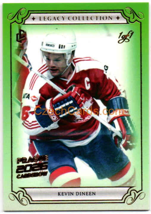 Kevin Dineen 2026 LC Prague Card Show WCH 1985 1of1 #LC-87